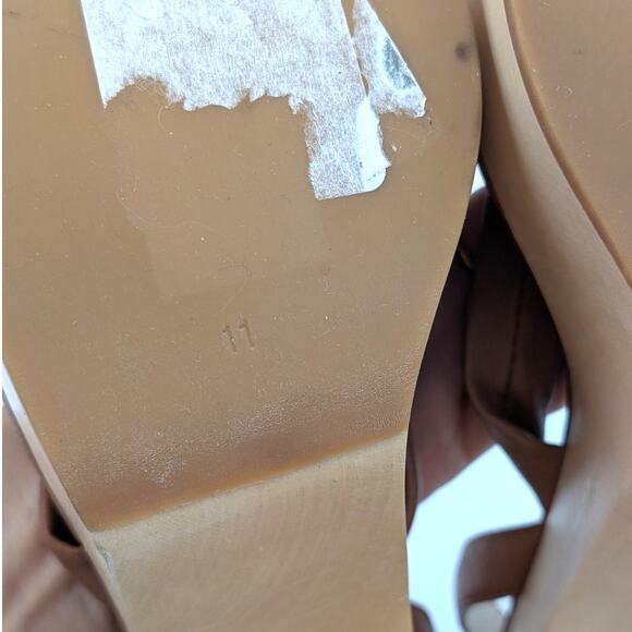 Paige Cayden Leather Ankle Strap Platform Sandals Women's Size US11 EU42 - Picture 9 of 10